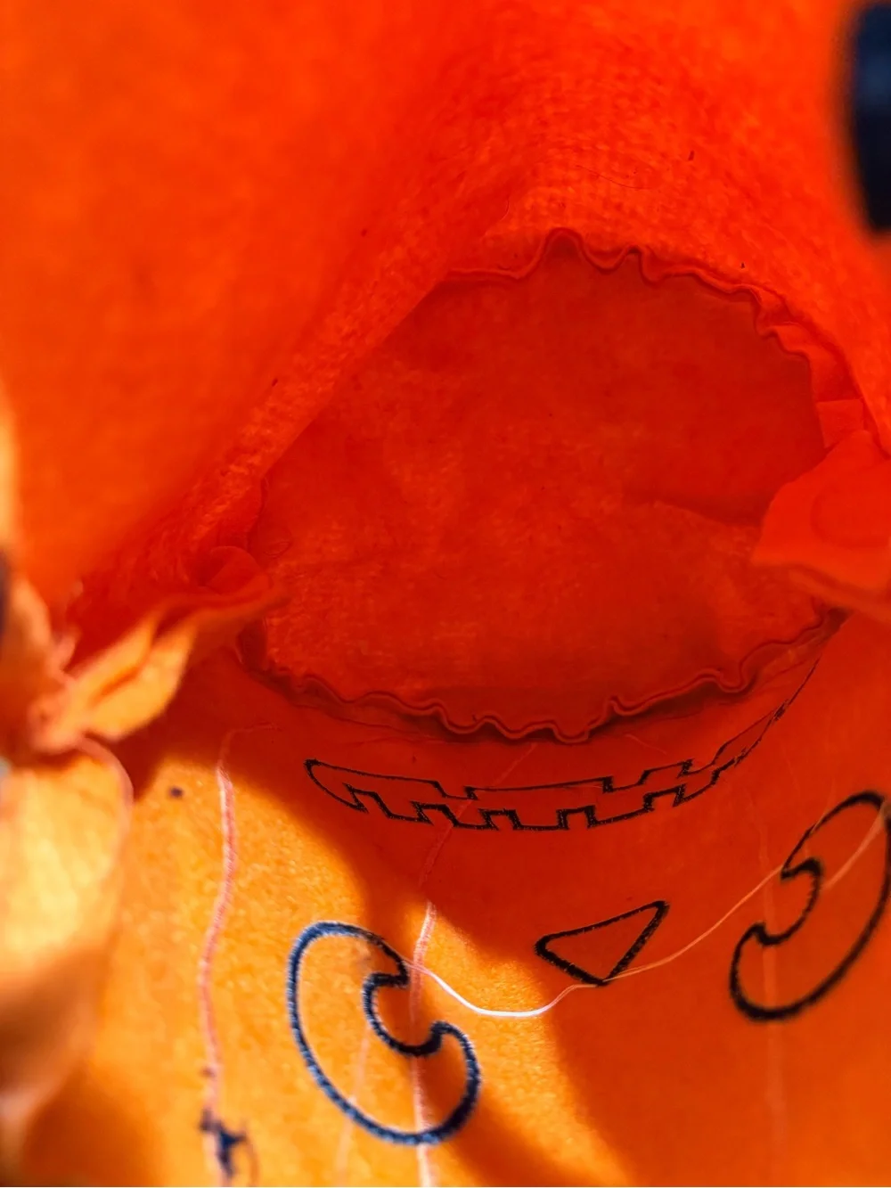 Pottery Barn Kids cozy orange